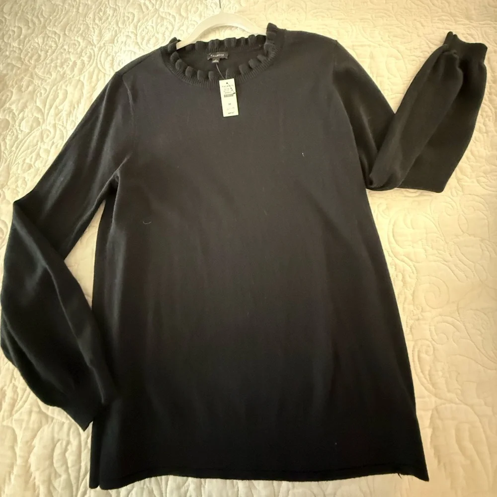 Talbots black sweater, NWT - Picture 5 of 8